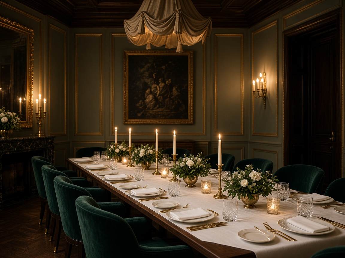 Salon privé pour dîner et jeux de table